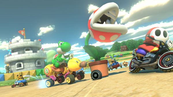 Гонщиков Mario Kart 8 вооружили бумерангом и пираньей в трейлере игры