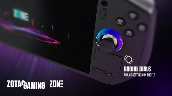 ZOTAC Gaming ZONE в деталях: конкурент Steam Deck с двумя тачпадами, процессором Ryzen 7 8840U и «антидрифтовыми» стиками